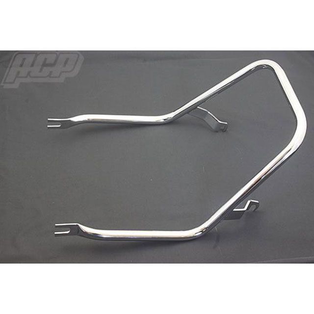 ＧＳ４００　タンデムバー　ステンレス　黒 Amazon | PRETTY RACING製 GS400 メッキ極太ゴム巻きタンデム