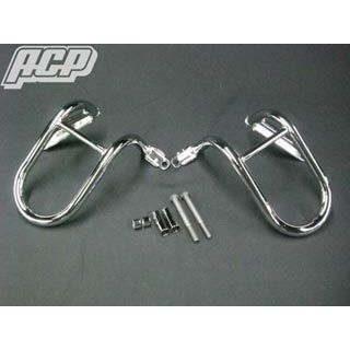 ACP GS400用 メッキエンジンガード STO003 ACP エンジンガード GS400 GS400L