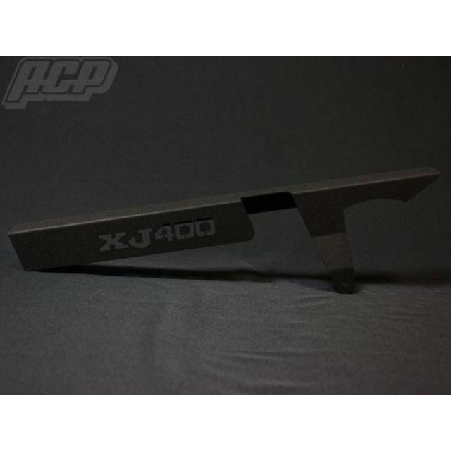 ACP XJ400 ロゴ入り チヂミ塗装 チェーンケース カラー 黒 STC051 ACP チェーン関連パーツ｜パークアップ 店