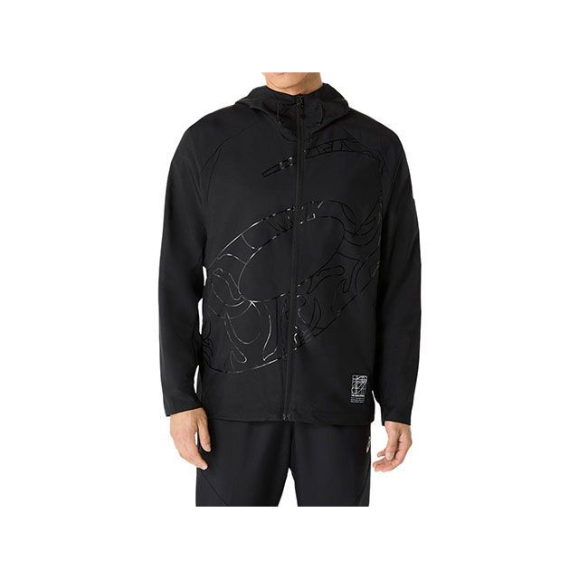 ASICS 2031E979 クールアクティモーションクロスフーディージャケット（PERFORMANCE BLACK） 大きさ 3XL 2031E979 製造業者店卸し資産あり アシックス アウトドア用お召しもの