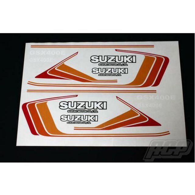 スズキ gsx400e ザリ 純正部品セット gsx250e 楽天市場】GSX400E ザリ 純正タイプ ラインステッカーセット