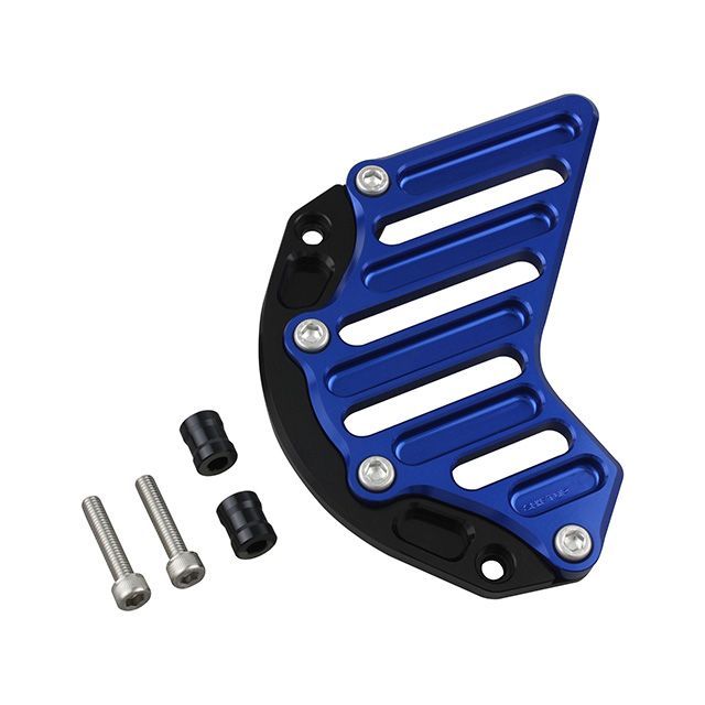 SHIFTUP ビレットスプロケットカバー モンキー125（ブラック/ブルー） 260201-61 シフトアップ スプロケット関連パーツ