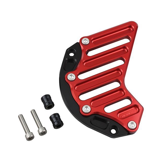 SHIFTUP ビレットスプロケットカバー モンキー125（ブラック/レッド） 260201-62 メーカー在庫あり シフトアップ スプロケット関連パーツ