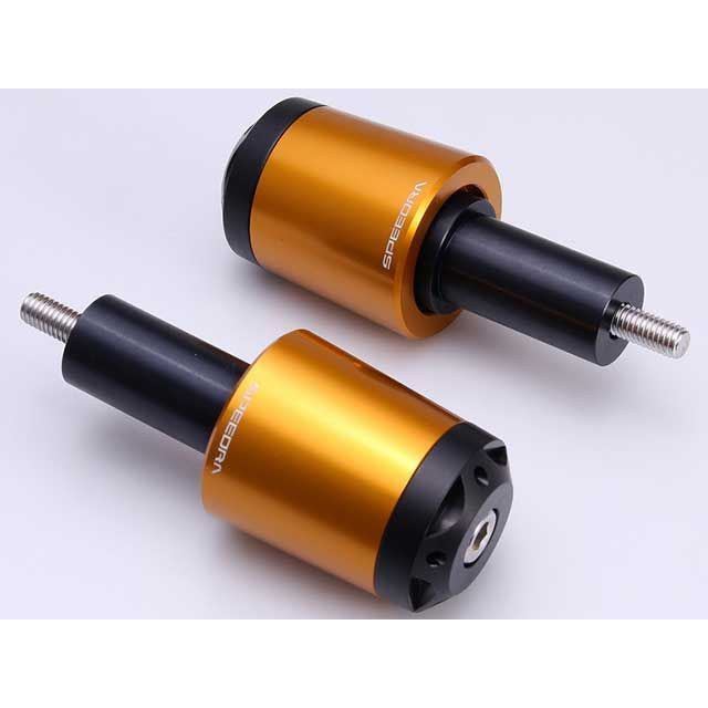 SPEEDRA アルミバーエンド タイプA カラー ゴールド ABEHP08GD メーカー在庫あり SPEEDRA ハンドル関連パーツ