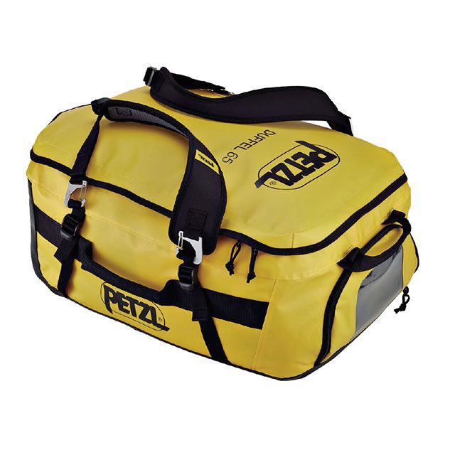 PETZL S045AA00 中型キャリーバック ダッフル 65L（イエロー） S045AA00 ペツル 作業場工具｜パークアップ 店