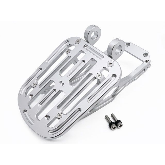 MADMAX Mr Quick製 ホンダ DAX125用 アルミ製 リアキャリア(シルバー) MR19-DAX14-01 マッドマックス キャリア・サポート DAX125|パークアップ 店