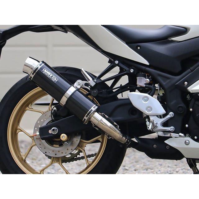 WR’S JMCA スリップオン ラウンド・カーボンサイレンサー BC2310JM ダブルアールズ マフラー本体 MT-03 YZF-R3 33,357円