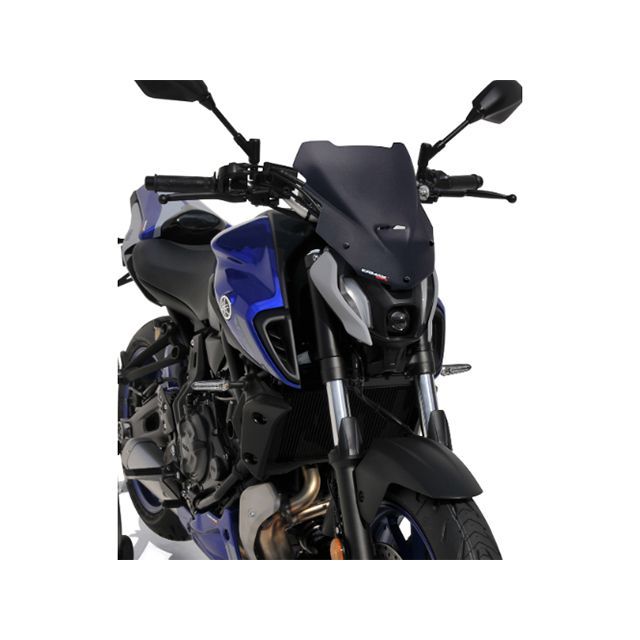 ERMAX MT-07 2021-2024 EVO ノーズスクリーン カラー ライトブラウン ・EVO010Y97-02 アルマックス スクリーン関連パーツ MT-07/FZ-07
