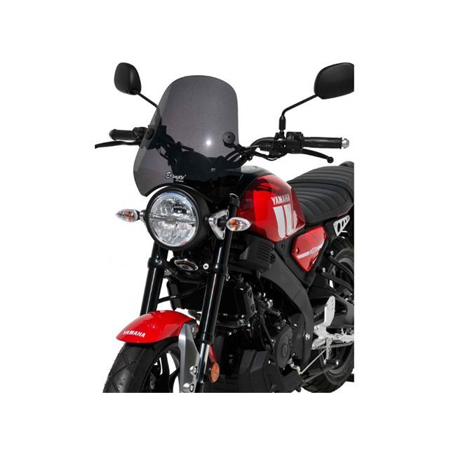 ERMAX XSR125 2022-2024 ウインドシールド ミニレーサー カラー グレー ・060554008-XSR125 アルマックス スクリーン関連パーツ XSR125