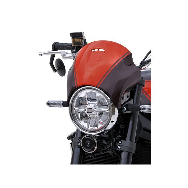 ERMAX Z900RS 2018-2024 ノーズフェアリング カラー ブラック/シルバー/ホワイト 2021（エボニー） ・1503S68-NB アルマックス カウル・エアロ Z900RS