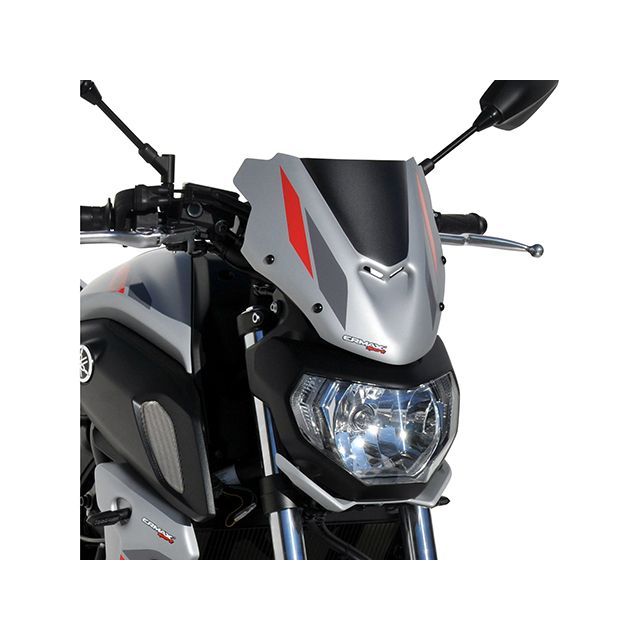 ERMAX MT-07 2014-2017 ノーズフェアリング カラー サテンブラック（tech black）2017 ・1502121-58 アルマックス カウル・エアロ MT-07