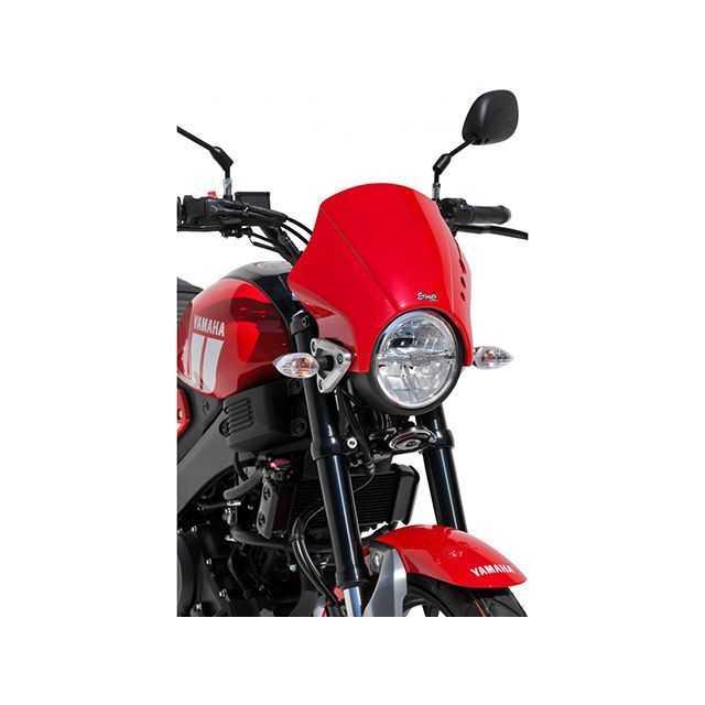 ERMAX XSR125 2022-2024 ノーズフェアリング カラー サテンブラック（ブラックラインシリーズ） ・1502Z03-BL アルマックス カウル・エアロ XSR125｜パークアップ 店