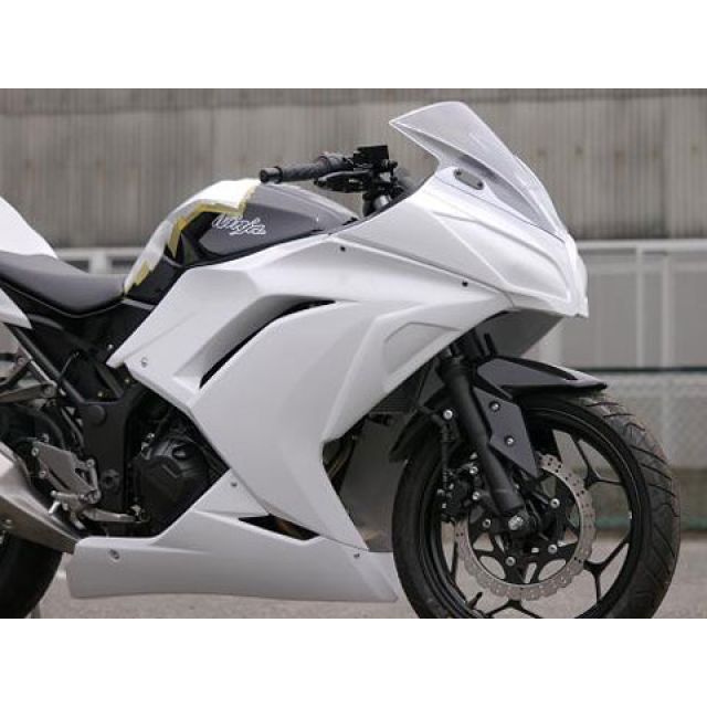 Saitaniya Factory フルカウル レース ビス止ver 仕様 白ゲル 3K13NJ25FCRW1 才谷屋ファクトリー カウル・エアロ Ninja250｜パークアップ 店