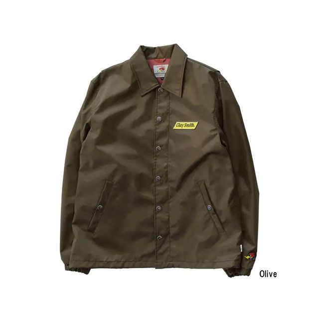 Clay Smith CSY-3910 コーチジャケット（オリーブ） サイズ M CSY-3910 メーカー在庫あり クレイスミス ジャケット 12,848円
