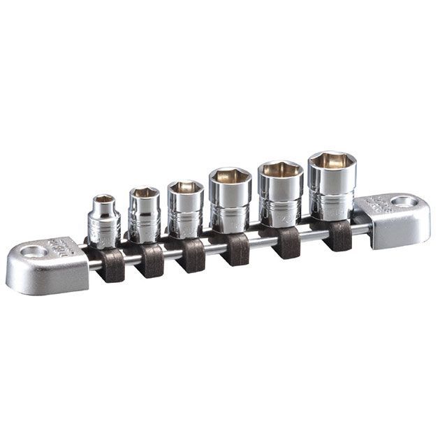 nepros NTB206A 6点組 6.3sq. 6角ソケットセット ホルダー付 NTB206A ネプロス ハンドツール