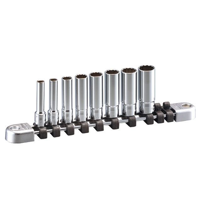 nepros NTB2L08WA 8個組 6.3sq. 12角ディープソケットセット ホルダー付 NTB2L08WA ネプロス ハンドツール|パークアップ 店