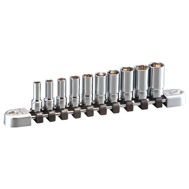 nepros NTB2M10A 10点組 6.3sq. 6角セミディープソケットセット 保持者付 NTB2M10A ネプロス お手々物の具