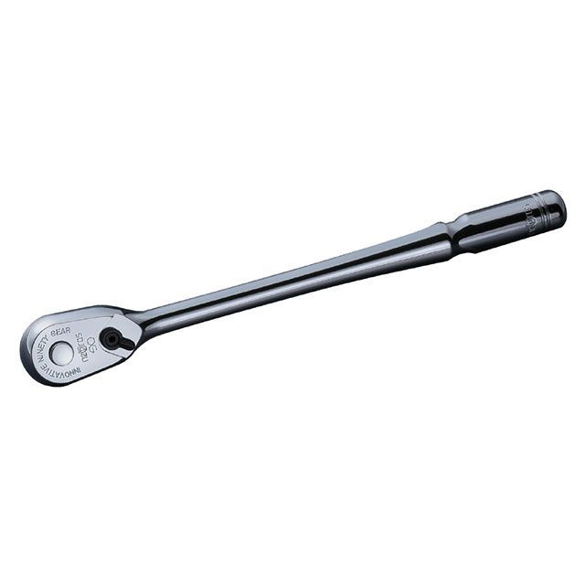 nepros NBR290L 6.3sq. ロングラチェットハンドル 90歯車 全長175粍 NBR290L 製造業者店卸し資産あり ネプロス お手々物の具