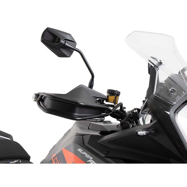 HEPCO＆BECKER ハンドガード（ブラック） 42127627 00 01 ヘプコ＆ベッカー ハンドル周辺パーツ 1290SUPER ADVENTURE S/R｜パークアップ 店