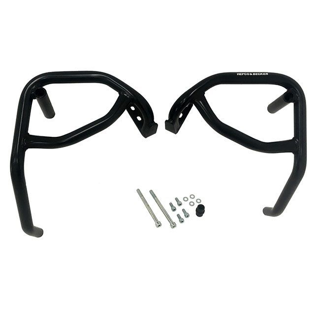 HEPCO&BECKER エンジンガード(ブラック) 5012533 00 01 ヘプコ&ベッカー エンジンガード Z900RS(ZR900C) Z900RS CAFE(ZR900E)|パークアップ 店