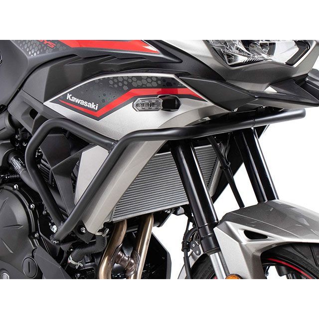 HEPCO＆BECKER エンジンガード（ブラック） 5012550 00 01 ヘプコ＆ベッカー エンジンガード VERSYS650 ABS｜パークアップ 店