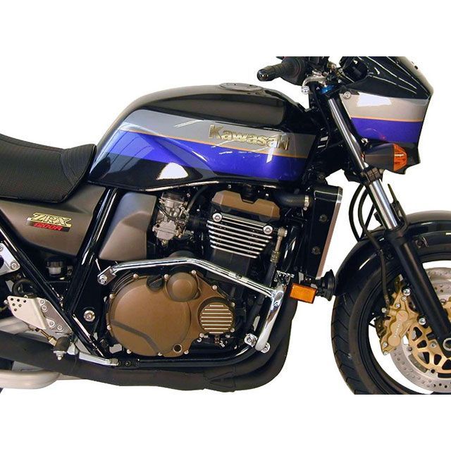 HEPCO＆BECKER エンジンガード（クローム） 501290 00 02 ヘプコ＆ベッカー エンジンガード ZRX1200R ZRX1200S｜パークアップ 店