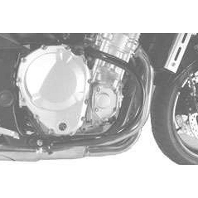 HEPCO＆BECKER エンジンガード（ブラック） 501325 00 01 ヘプコ＆ベッカー エンジンガード GSF650/BANDIT650/S（バンディット650 水冷）｜パークアップ 店