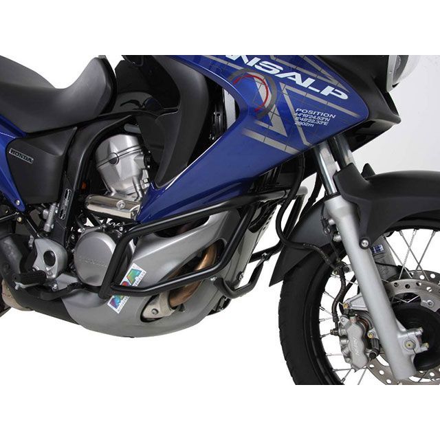 HEPCO＆BECKER エンジンガード（ブラック） 502114 00 01 ヘプコ＆ベッカー エンジンガード XL700V TRANSALP｜パークアップ 店