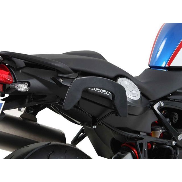 HEPCO＆BECKER C-Bowサイドキャリア（ブラック） 630657 00 01 ヘプコ＆ベッカー キャリア・サポート F800GT F800R｜パークアップ 店
