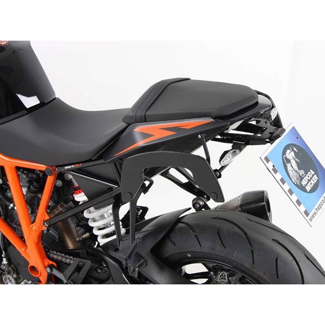 HEPCO&BECKER C-Bowサイドキャリア(ブラック) 630712 00 01 ヘプコ&ベッカー キャリア・サポート 1290SUPER DUKE R|パークアップ 店
