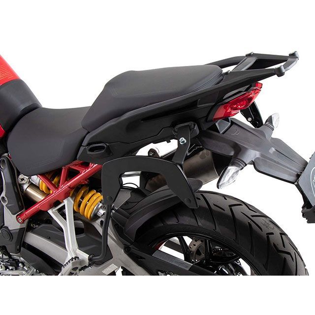 HEPCO&BECKER C-Bowサイドキャリア(ブラック) 6307614 00 01 ヘプコ&ベッカー キャリア・サポート Multistrada V4S Multistrada V4S Sport|パークアップ 店