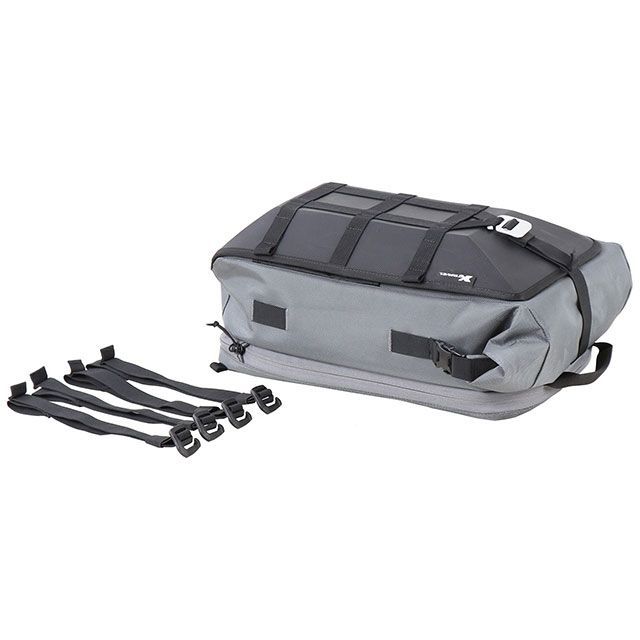 HEPCO＆BECKER リアバッグ Xトラベル 23-30L 汎用（ブラック） 640634 00 01 ヘプコ＆ベッカー ツーリング用ボックス ユニバーサル（汎用）｜パークアップ 店