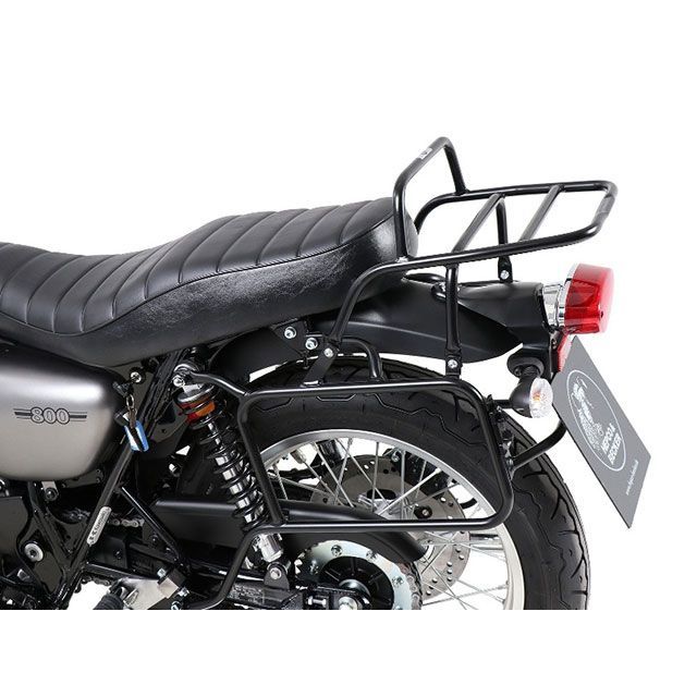 HEPCO&BECKER トップ&サイドケースキャリア(ブラック) 6502541 00 01 ヘプコ&ベッカー キャリア・サポート W800 CAFE W800 STREET|パークアップ 店