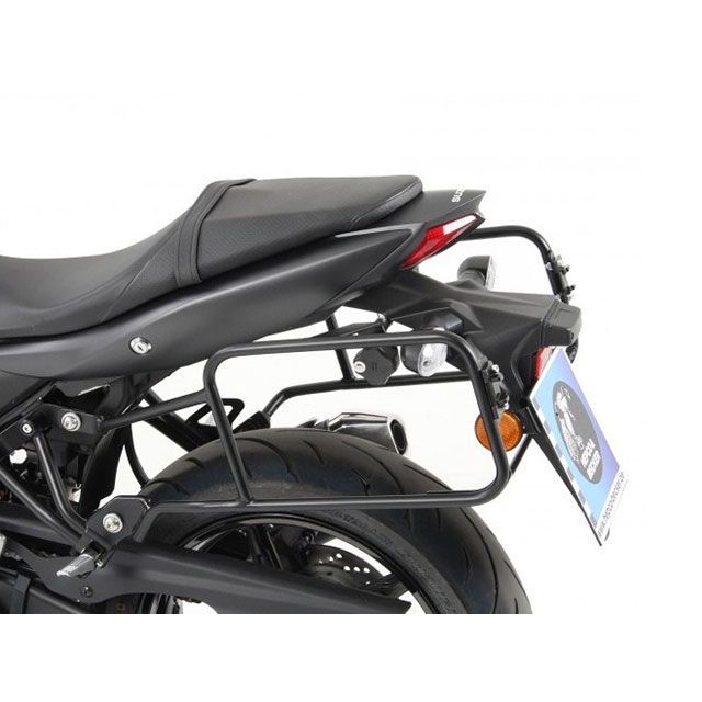 HEPCO&BECKER サイドキャリア Lock-it(ブラック) 6503532 00 01 ヘプコ&ベッカー キャリア・サポート SV650 ABS SV650X ABS|パークアップ 店
