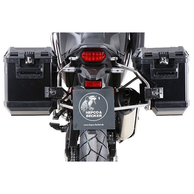 HEPCO＆BECKER サイドキャリア カットアウトセット サイドケース エクスプローラー ブラック付 6519521 00 22-01-40 ヘプコ＆ベッカー ツーリング用ボックス CRF1100L Africa Twin DCT CRF1100L&hellip;｜パークアップ 店