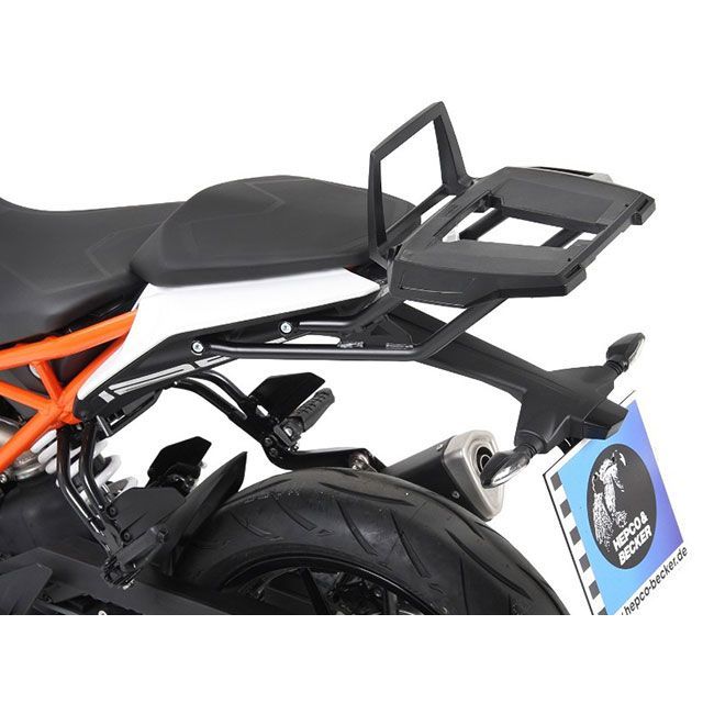 HEPCO＆BECKER トップケースキャリア アルラック（ブラック） 6527555 01 01 ヘプコ＆ベッカー キャリア・サポート 125DUKE 390DUKE｜パークアップ 店