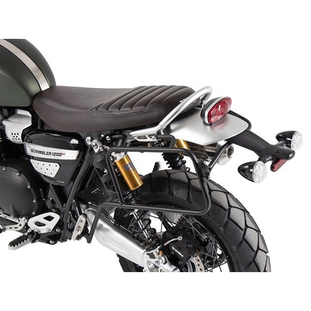 HEPCO＆BECKER サイドキャリア（ブラック） 6537587 00 01 ヘプコ＆ベッカー キャリア・サポート SCRAMBLER 1200XC SCRAMBLER 1200XE｜パークアップ 店