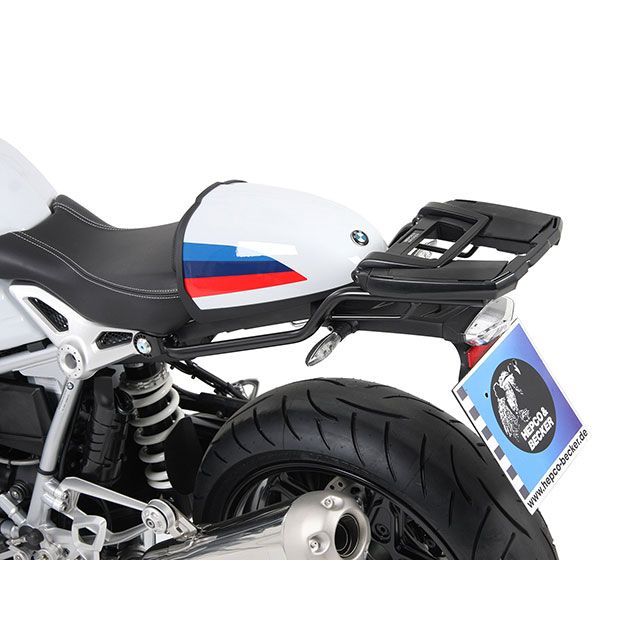 HEPCO＆BECKER トップケースキャリア イージーラック（ブラック） 6616505 01 01 ヘプコ＆ベッカー キャリア・サポート R nine T Racer｜パークアップ 店