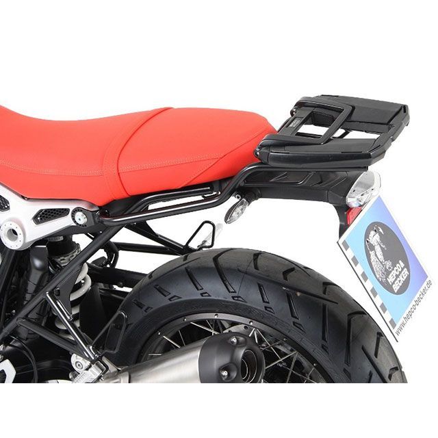 HEPCO&BECKER トップケースキャリア イージーラック(ブラック) 6616506 01 01 ヘプコ&ベッカー キャリア・サポート R nine T Urban GS|パークアップ 店