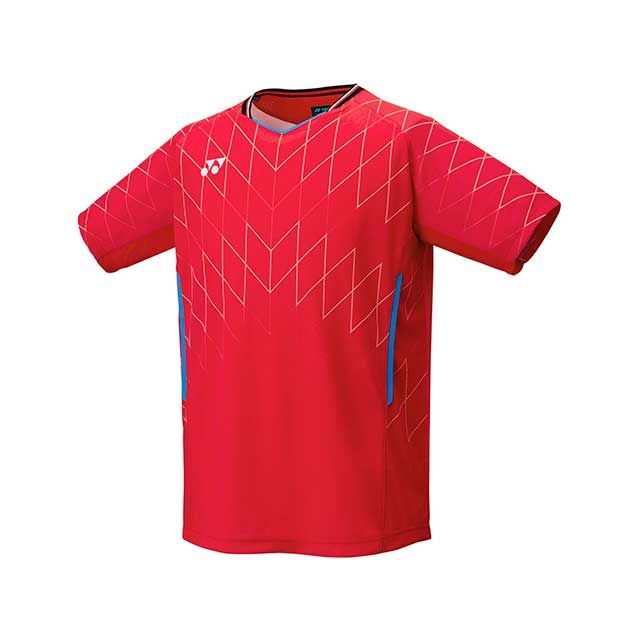 YONEX 10698J ジュニアゲームシャツ（ジャパンレッド） サイズ J140 10698J メーカー在庫あり ヨネックス アウトドア用ウェア