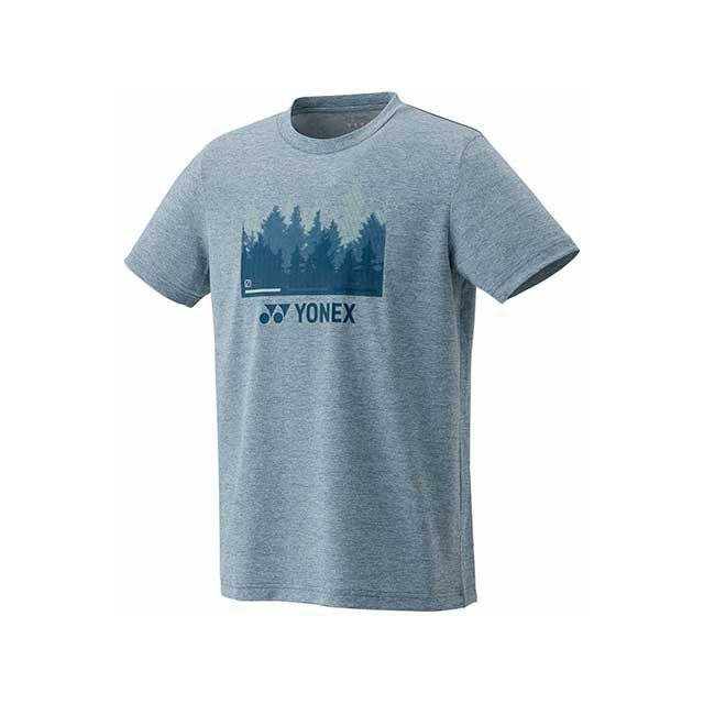 YONEX 16804 ユニドライTシャツ フィットスタイル(フェルトブルー) サイズ M 16804 メーカー在庫あり ヨネックス アウトドア用ウェア