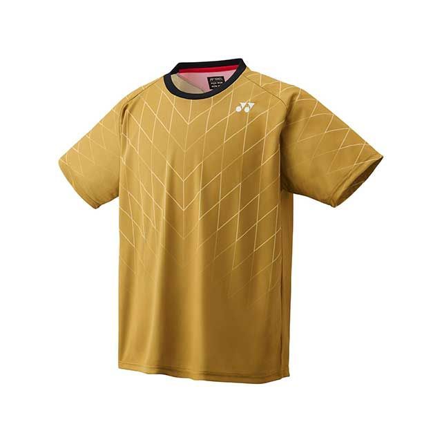 YONEX 16830 ユニドライTシャツ（ゴールド） サイズ M 16830 メーカー在庫あり ヨネックス アウトドア用ウェア