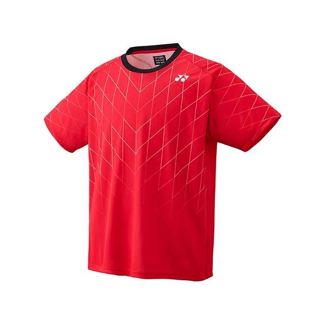 YONEX 16830 ユニドライTシャツ（ジャパンレッド） サイズ O 16830 メーカー在庫あり ヨネックス アウトドア用ウェア