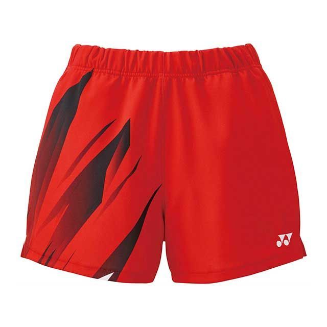 YONEX 25107 ウィメンズニットショートパンツ（サンセットレッド） サイズ O 25107 メーカー在庫あり ヨネックス アウトドア用ウェア