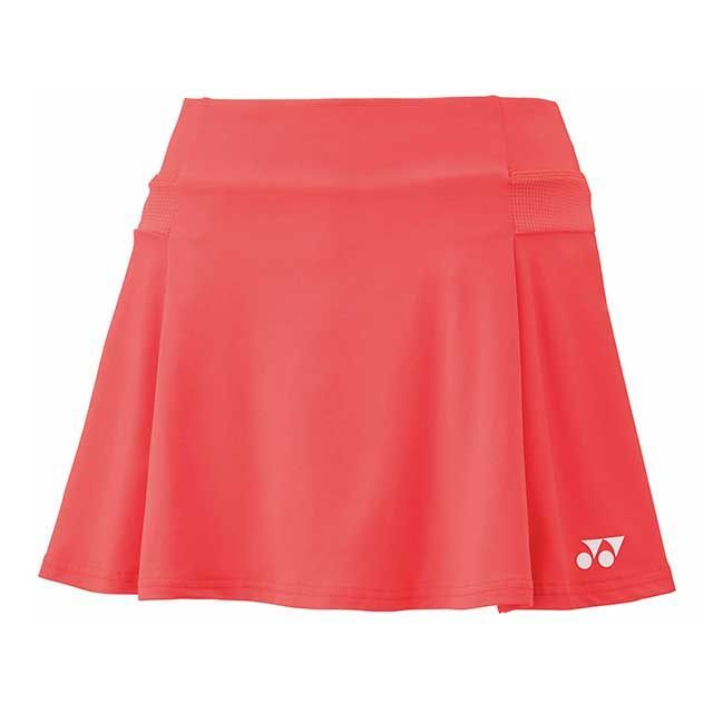 YONEX 26145 ウィメンズスカート 肌付きスパッツ付（コーラル赤いこと） 大きさ S 26145 ヨネックス アウトドア用御召しもの