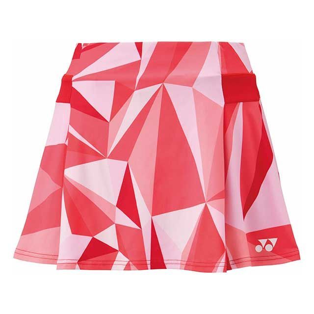 YONEX 26146 ウィメンズスカート 肌付きスパッツ付（アルゼンチンタンゴ赤いこと） 大きさ M 26146 製造業者店卸し資産あり ヨネックス アウトドア用御召しもの