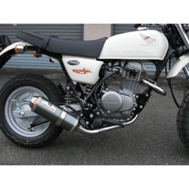 BURIAL APE100 アルティメットマフラー カラー ブラック ・H14-17-02 ベリアル マフラー本体 APE100