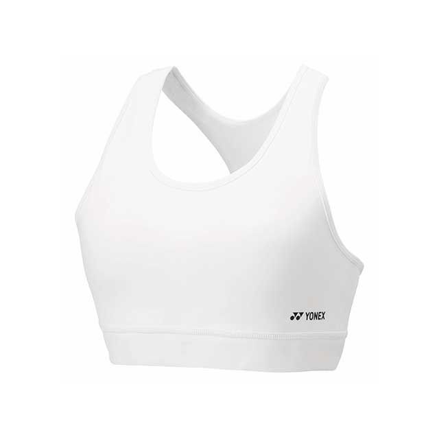 YONEX 46056 ウィメンズスポーツブラ（ホワイト） サイズ M 46056 メーカー在庫あり ヨネックス アウトドア用ウェア