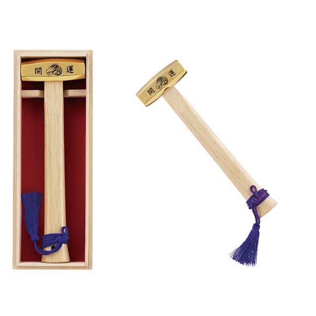 susaseisakusyo 開運小槌（桐箱入） 須佐製造所 お手々物の具