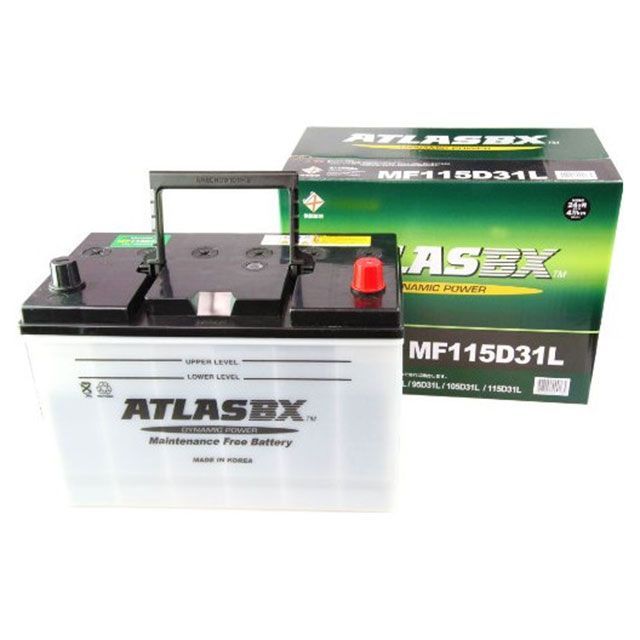 【メーカー直送】Atlasbx ATLASBX standard 日本専用（JIS）乗用車用 AT-115D31L AT 115D31L ATLASBX バッテリー